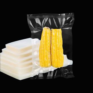 High-temperature Steaming Transparent  Vacuum 3 Sealed Pouches